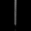 Серебряный мужской браслет 1510 плетение "Уран" чернёная