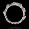 Серебряное кольцо когти 5
